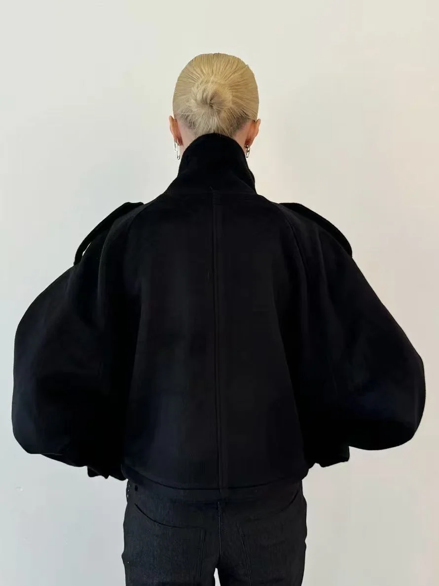 Shona - Women's Relaxed Jacket with Button Front - photo 9