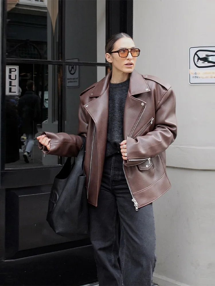 Sinead - Women's Relaxed Jacket with Zip Front - photo 2