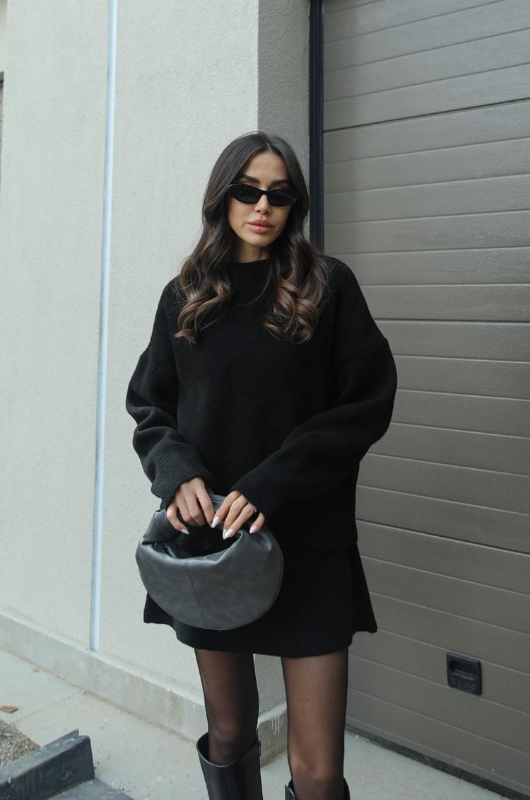 Amarli - Women's Sweater Skirt Set