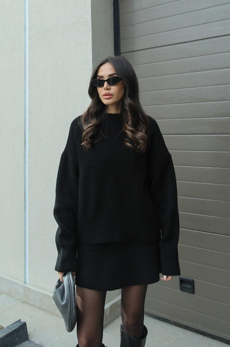 Amarli - Women's Sweater Skirt Set