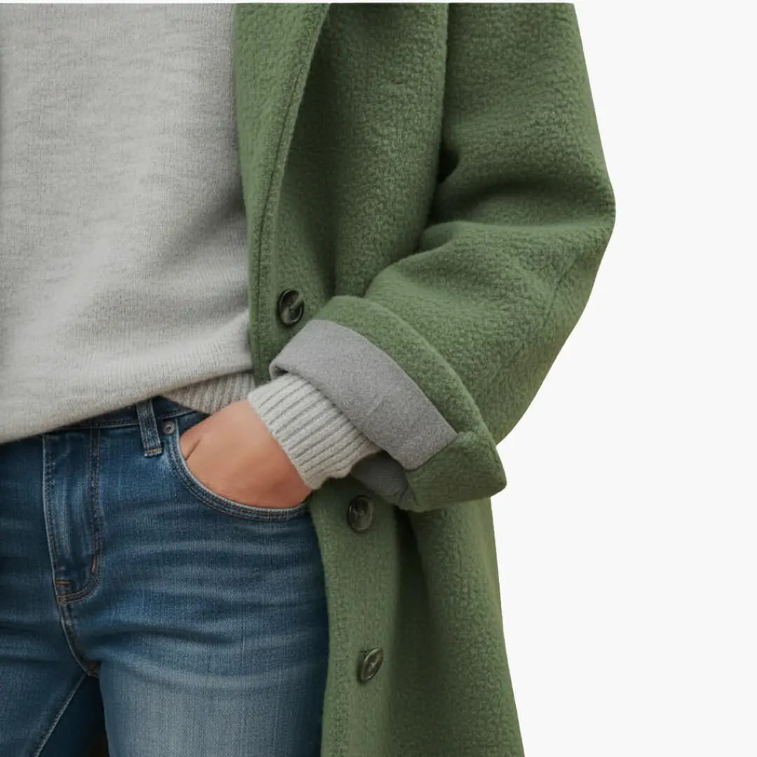 Teagan - Women's Relaxed Coat with Hood - photo 11