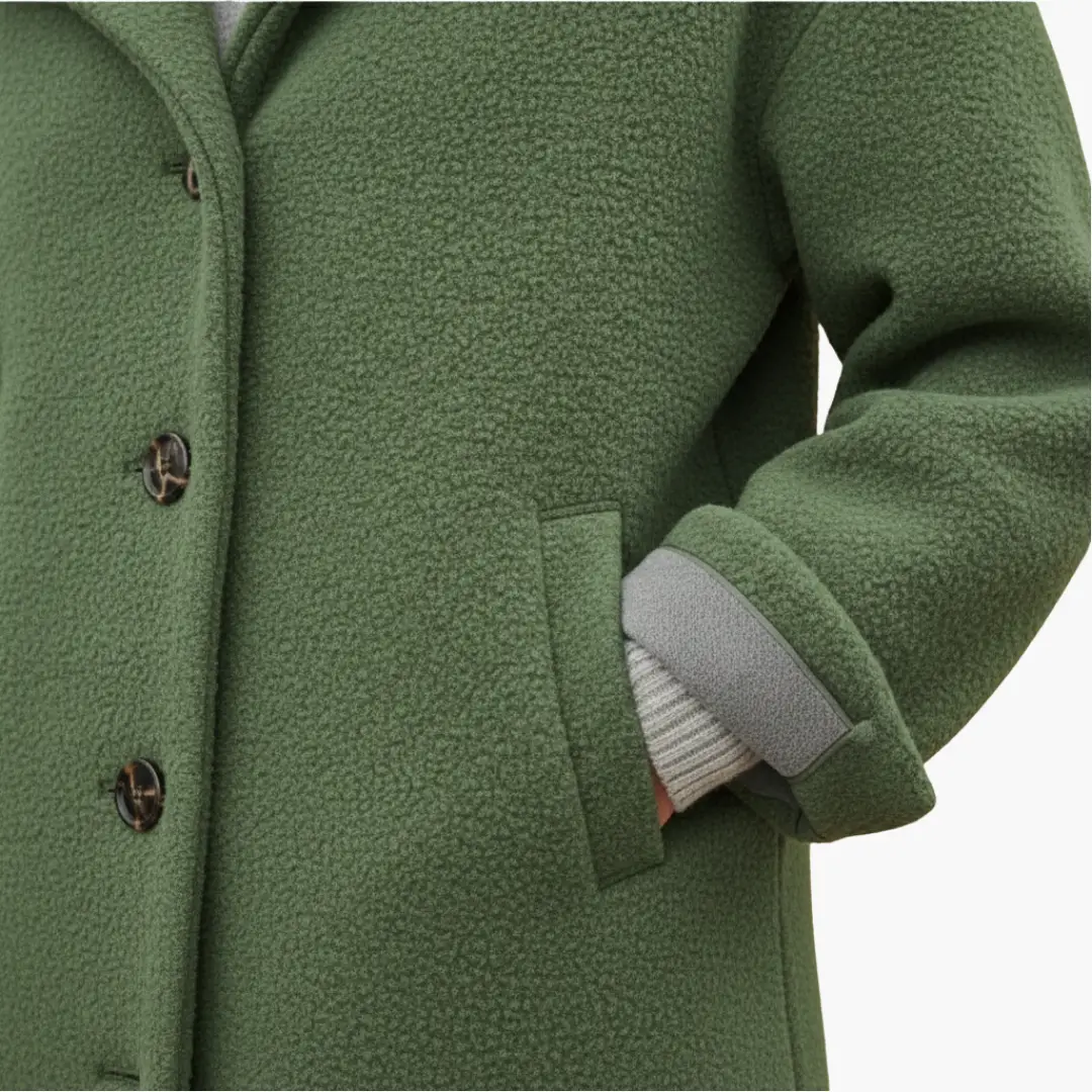 Teagan - Women's Relaxed Coat with Hood - photo 12