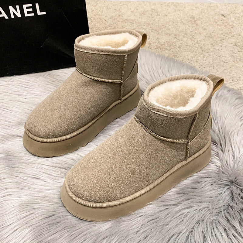 Thora - Women's Snow Boots with Faux Fur Lining and Platform Sole - photo 3
