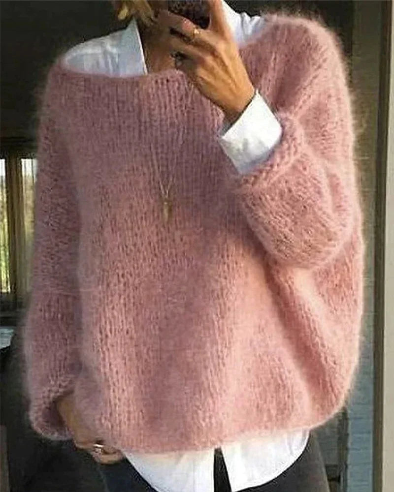 Tilly - Women's Jumper with Off-Shoulder Neckline - photo 1