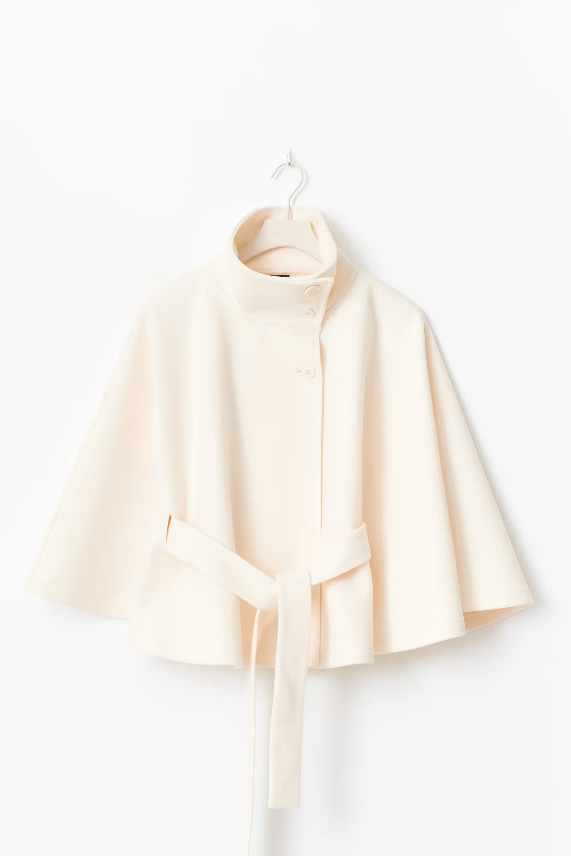 Toni - Women's Tie Waist Cape Coat - photo 2