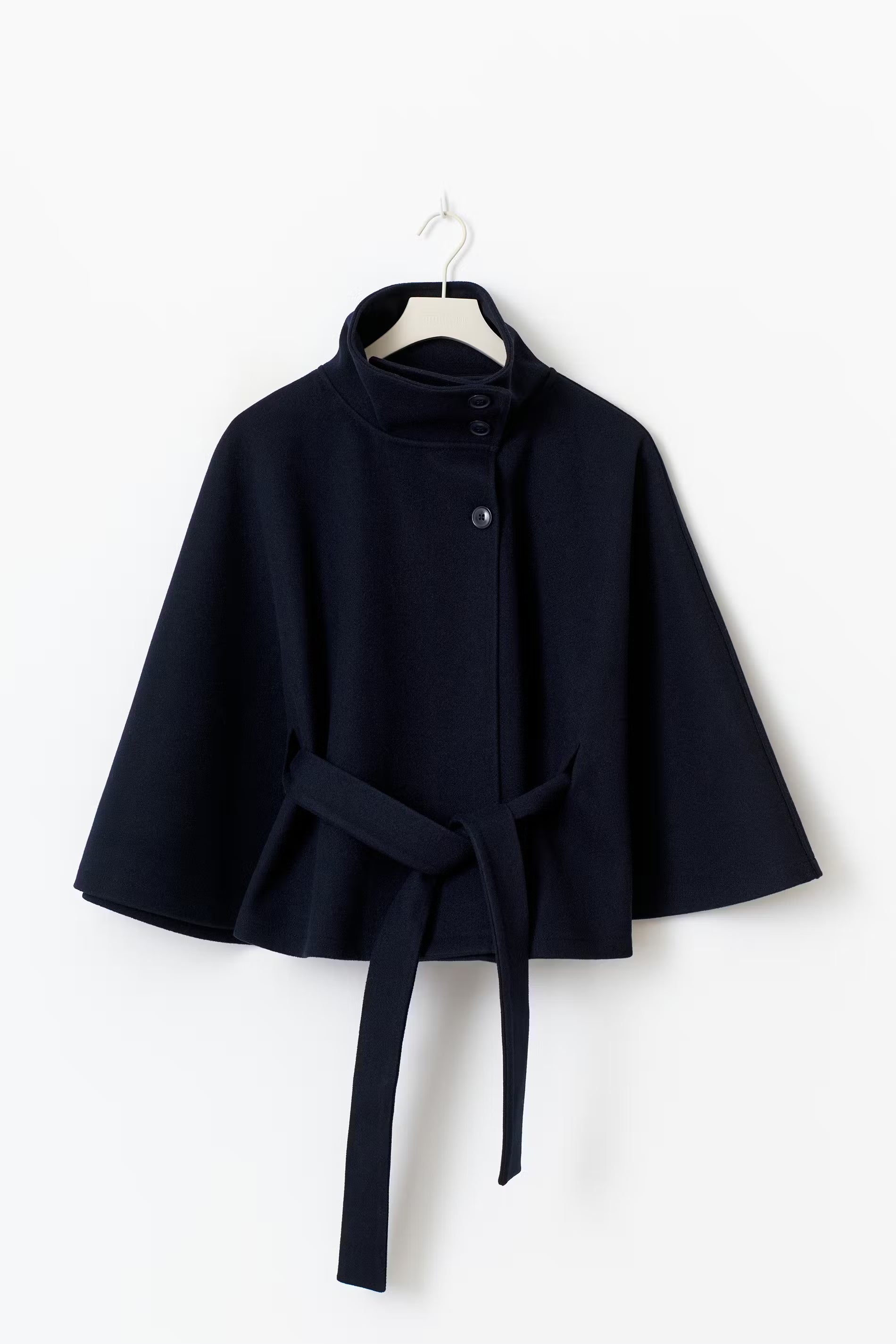 Toni - Women's Tie Waist Cape Coat - photo 6