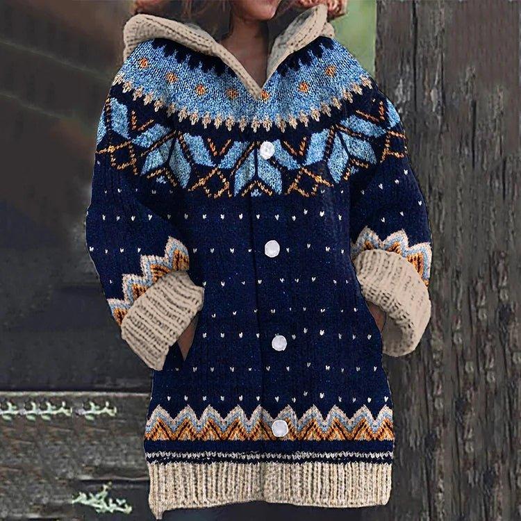 Helena - Women's Knit Cardigan for Effortless Sophistication (Plus Size Available)