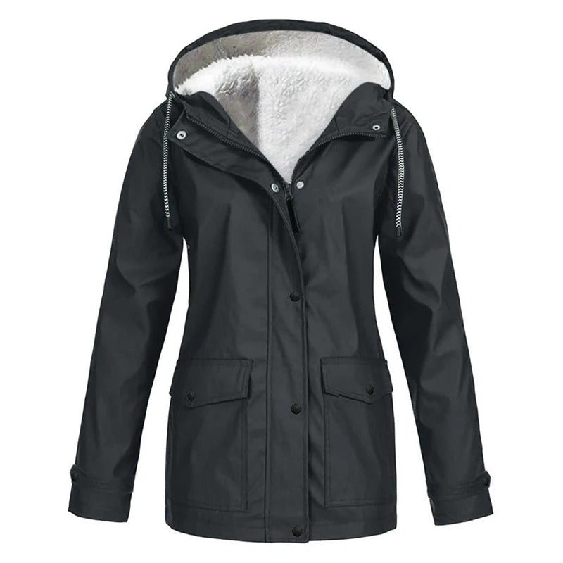 Sophie - Women's Windproof Hooded Rain Jacket (Plus Size Available)