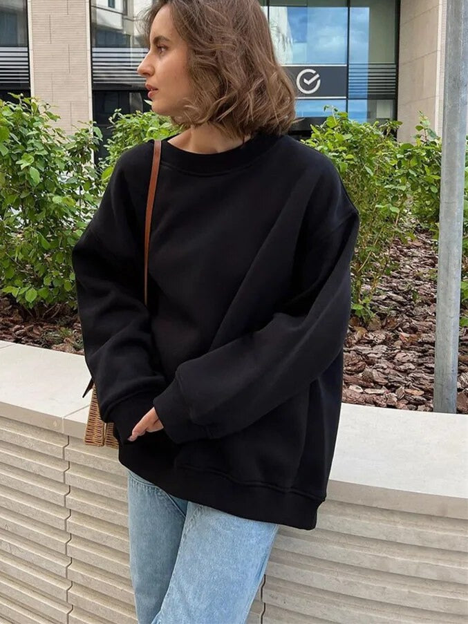 Nina - Women's Oversized Jumper For Effortless Comfort