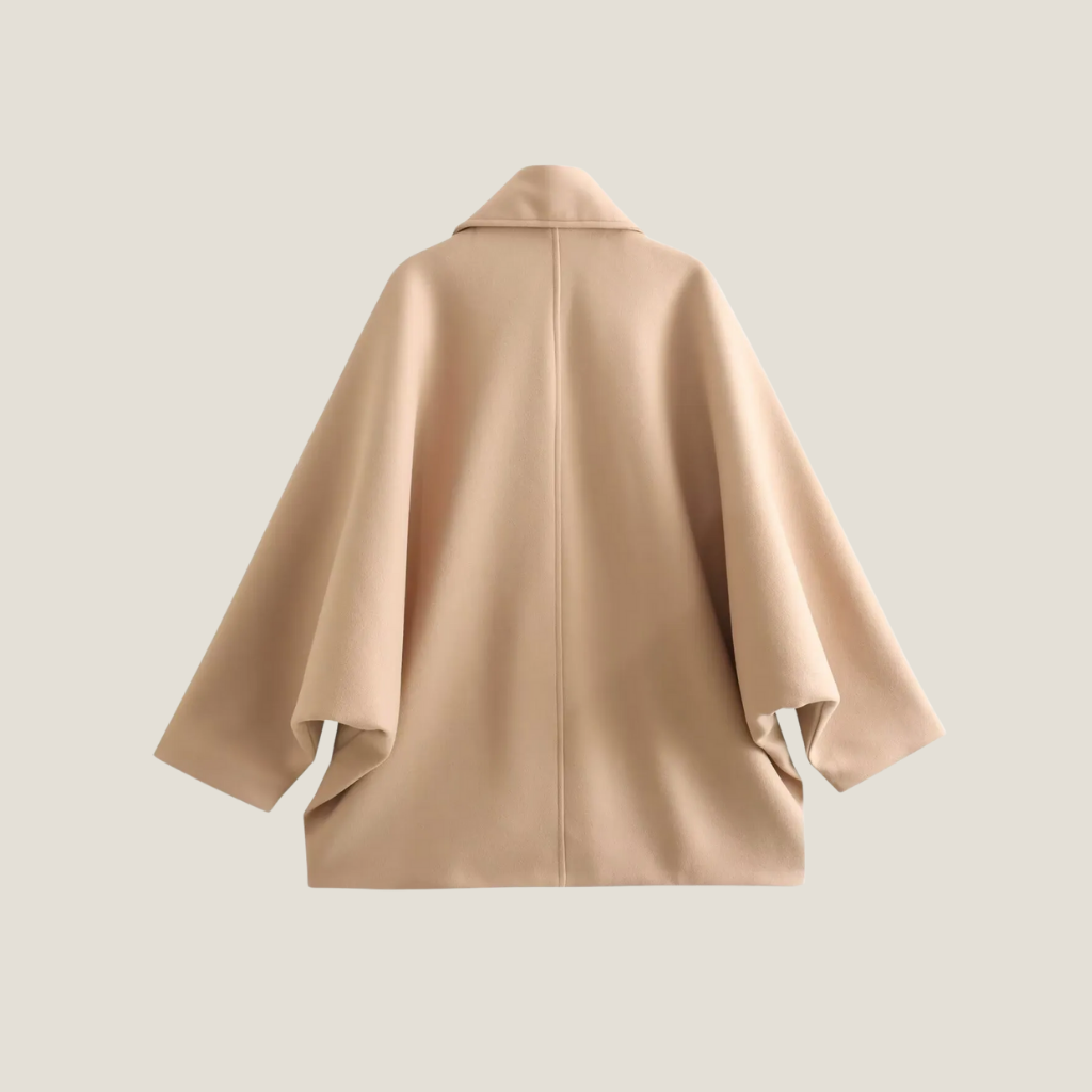 Vera - Women's Relaxed Coat with Button Front - photo 9