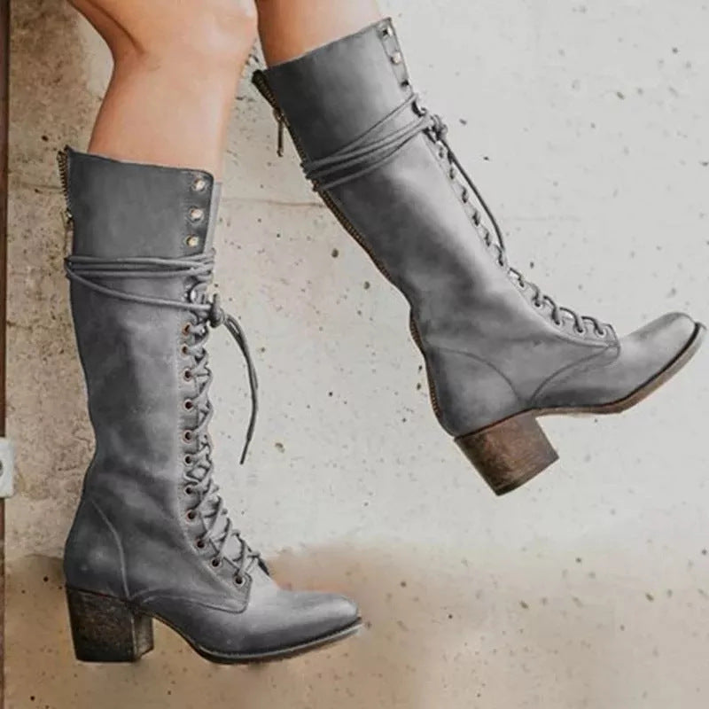 Wilma - Women's Winter Boots with Block Heel - photo 2