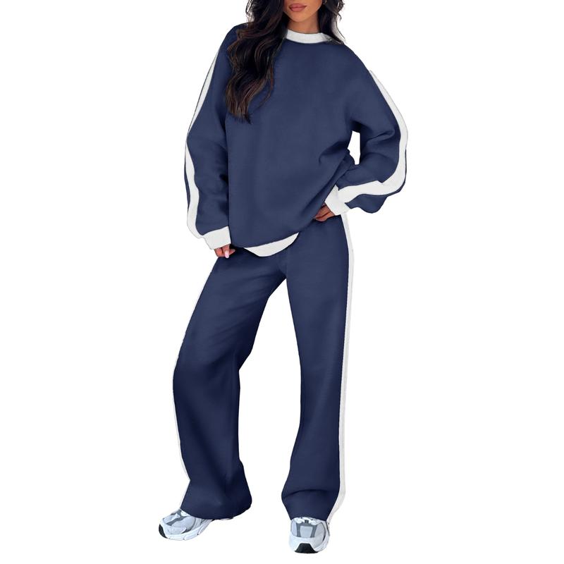 Orpha - Women's Relaxed Two-Piece Set in Sweatshirt Pants - photo 12