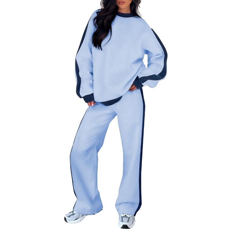 Orpha - Women's Relaxed Two-Piece Set in Sweatshirt Pants - photo 7