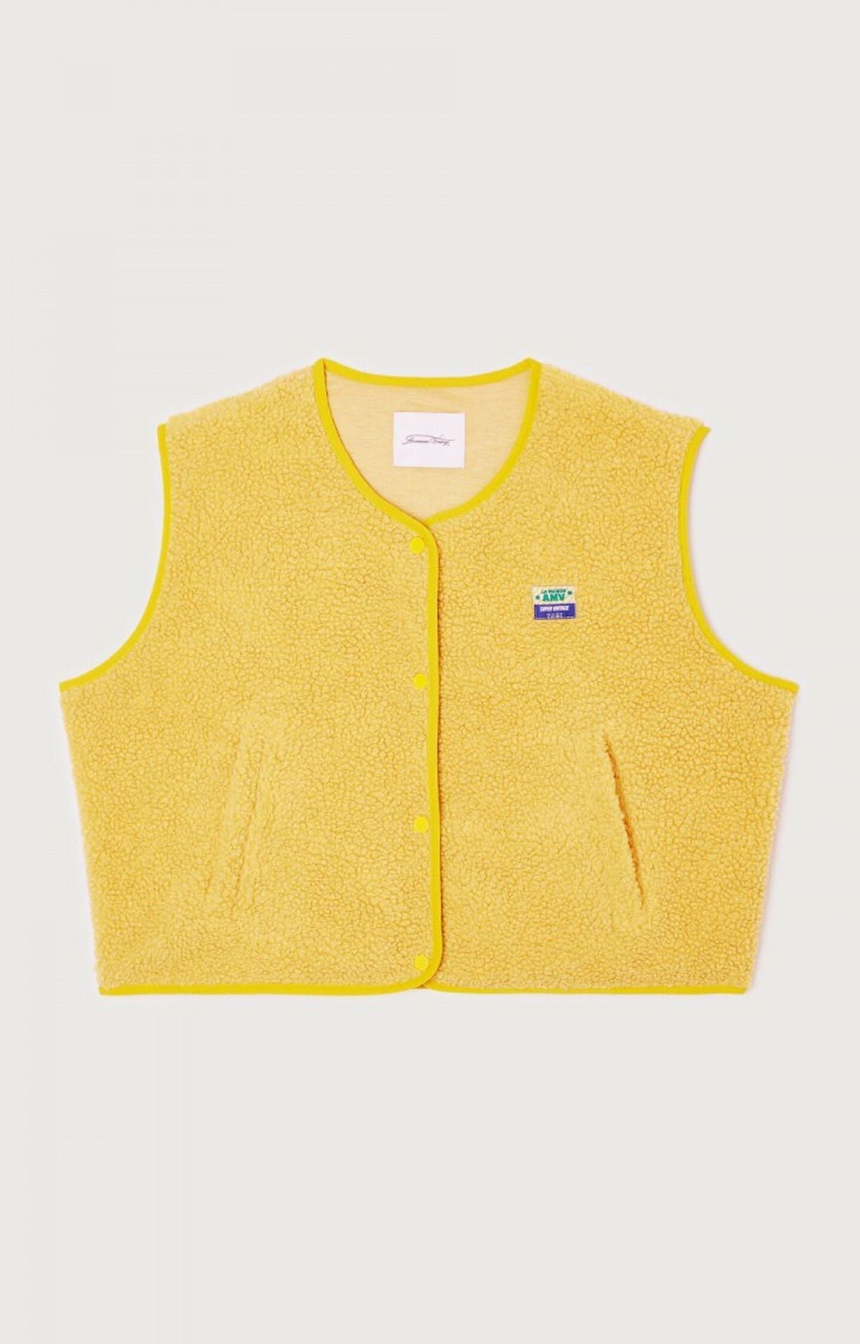 Pansy - Women's Tailored Vest in Button-Front Fleece - photo 12
