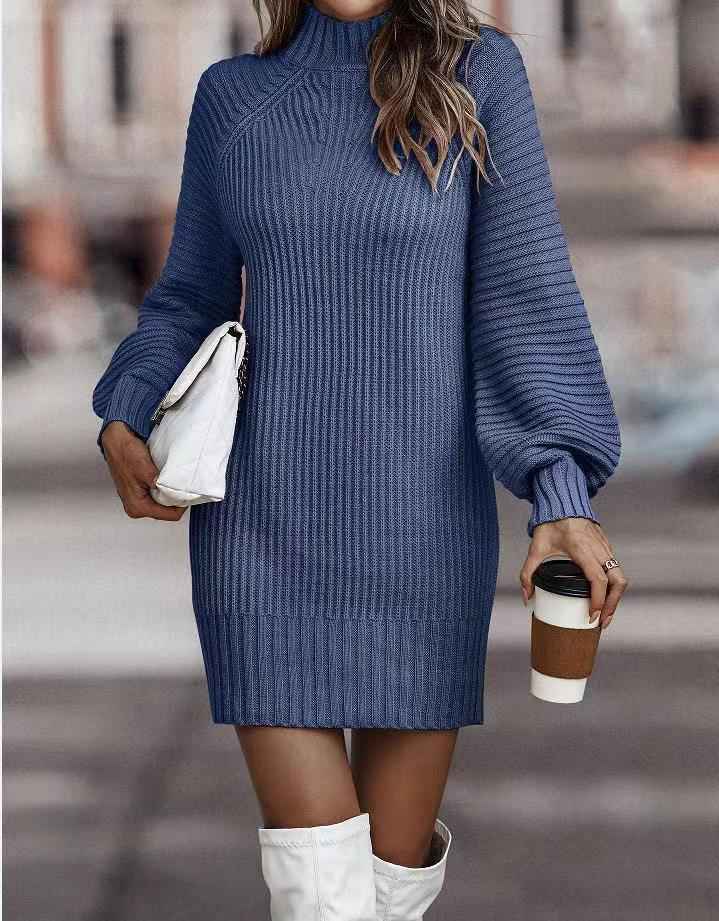 Isabel - Vestido de punto suave entallado para mujer
