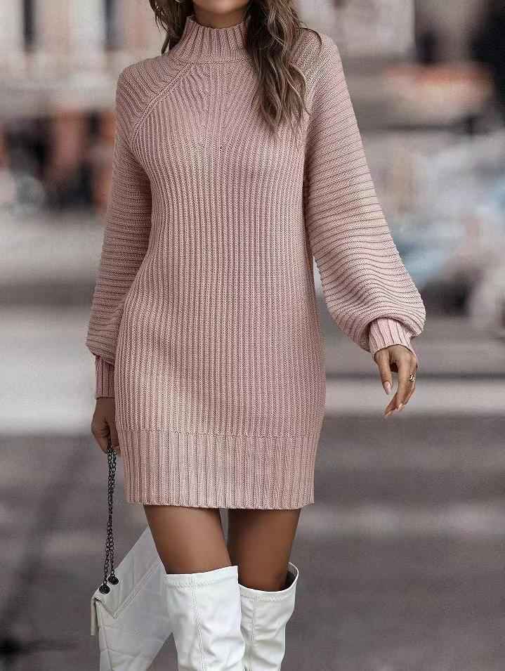 Isabel - Vestido de punto suave entallado para mujer