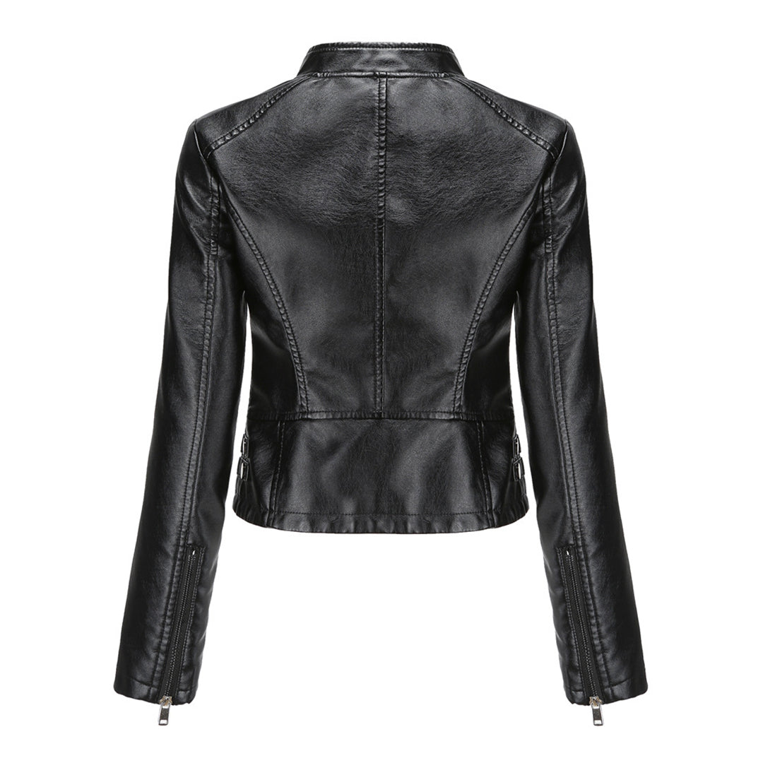 Women's Najla - Elegant Leather Jacket for Every Occasion – view 10