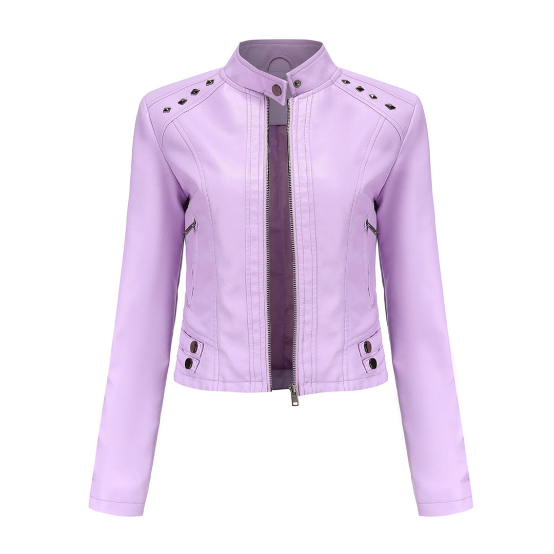Women's Najla - Elegant Leather Jacket for Every Occasion – view 15