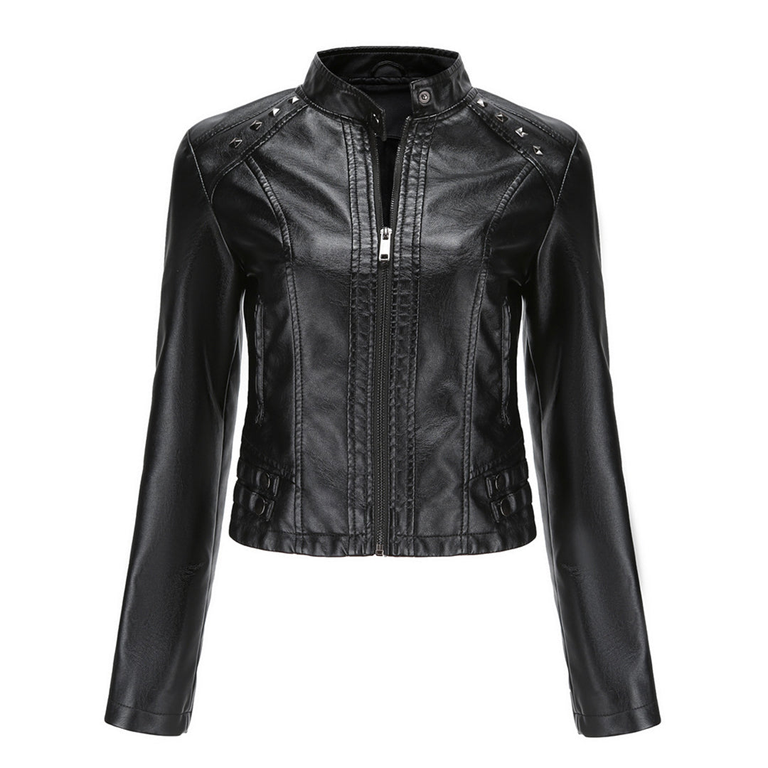 Women's Najla - Elegant Leather Jacket for Every Occasion – view 9
