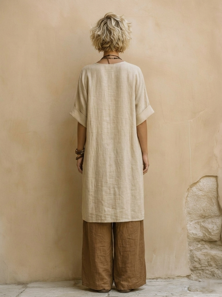 Merle - Women's Relaxed Boho Three-Piece Set - photo 3