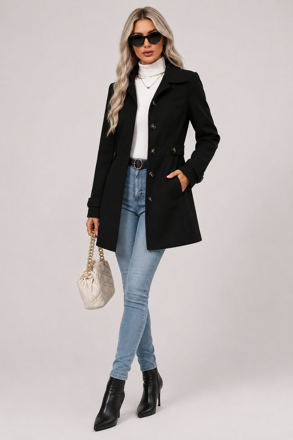 Women's Single-Breasted Trench Laura – view 2