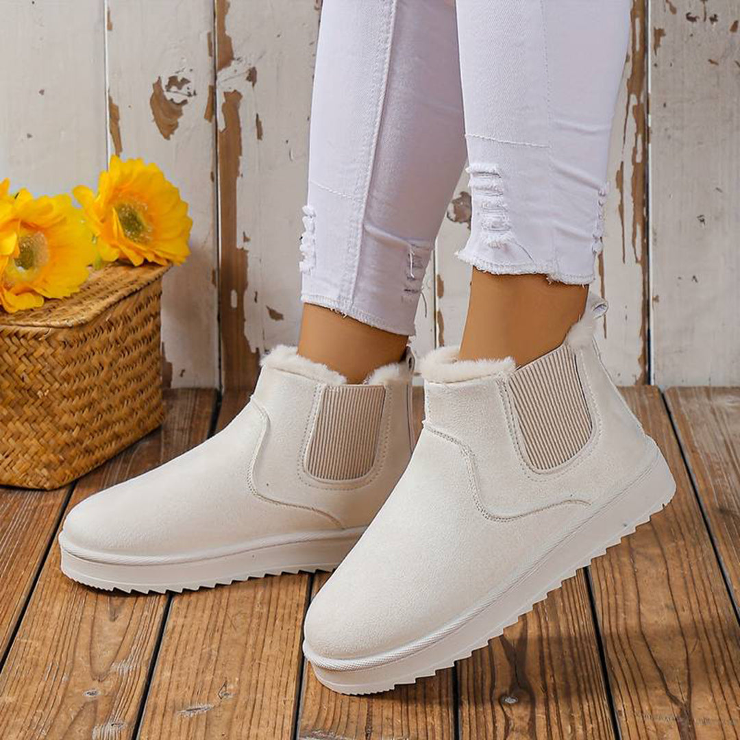 Valerie - Scarpe invernali da donna con morbida fodera in pelliccia