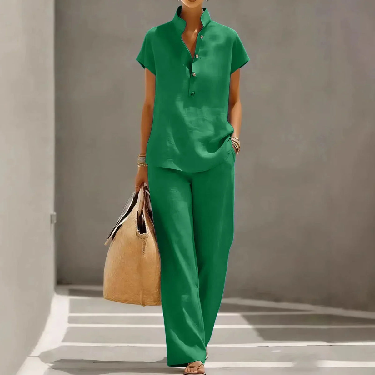 Yara - Women's Relaxed Two-Piece Set - photo 4