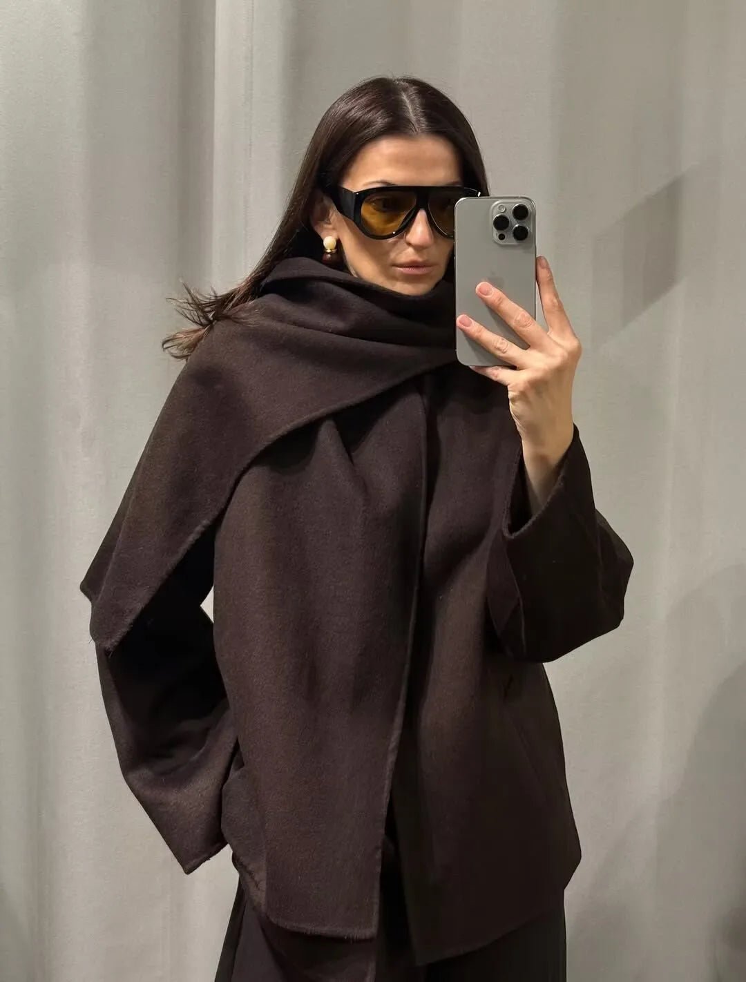 Zadie - Women's Coat with Long Sleeves - photo 12
