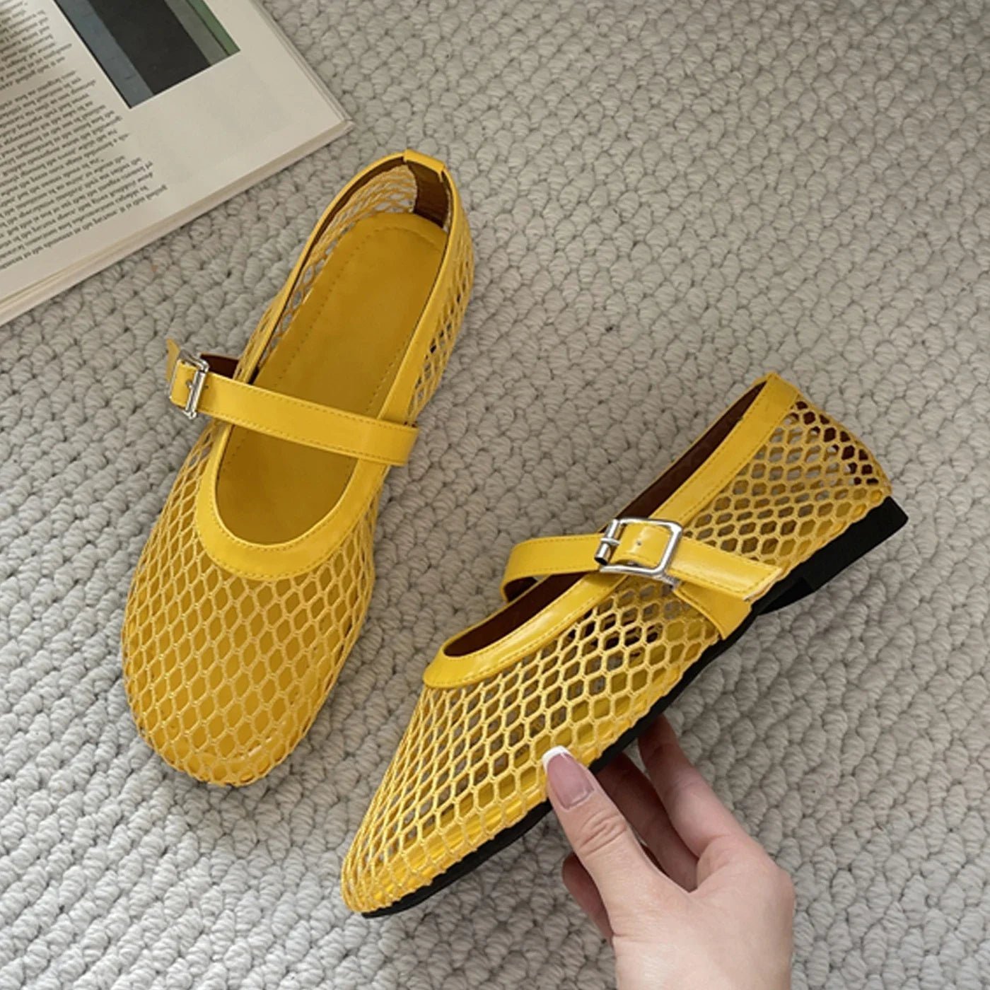 Margaret - Ballerine da donna in mesh traspirante
