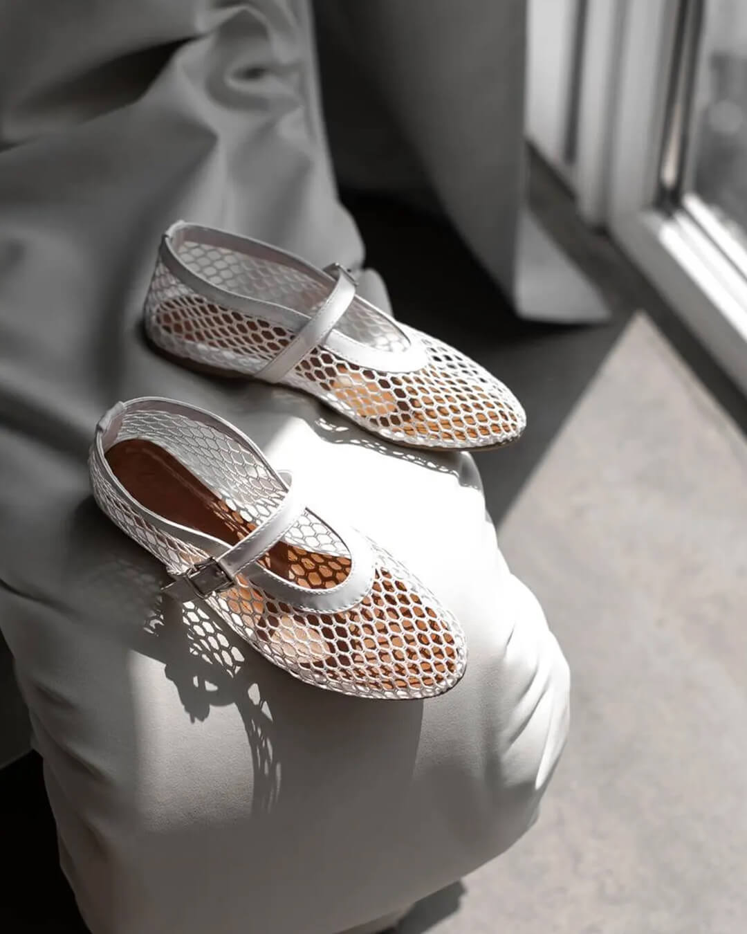 Margaret - Ballerine da donna in mesh traspirante