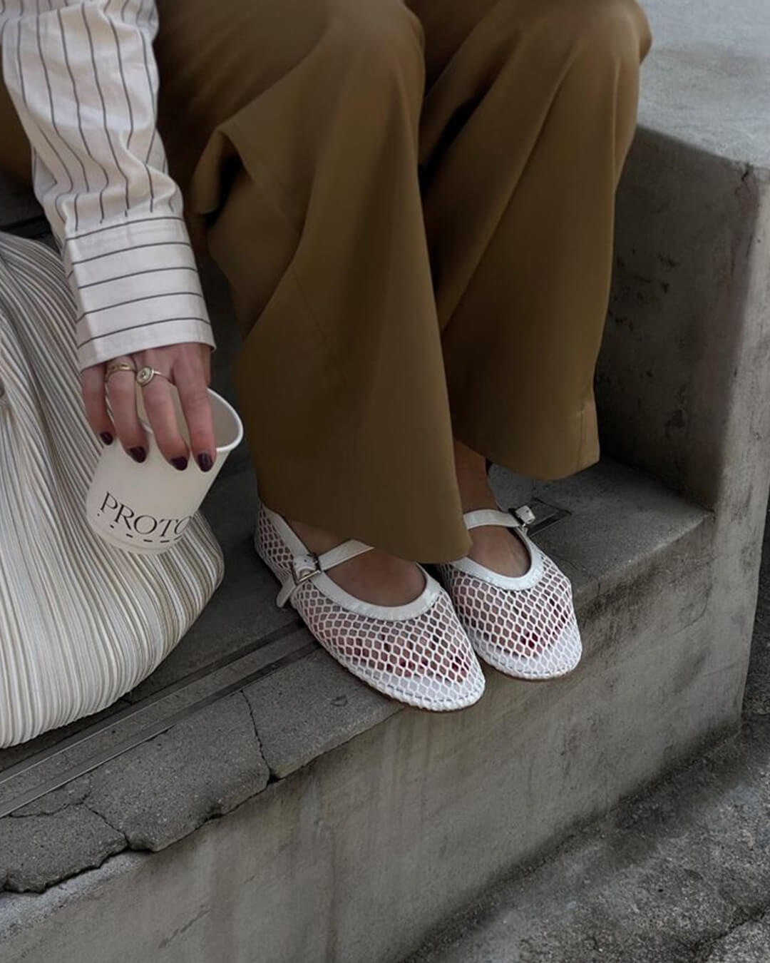 Margaret - Ballerine da donna in mesh traspirante