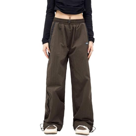 Zinnia - Women's Wide-Leg Track Pants with Drawstring Waist - photo 3