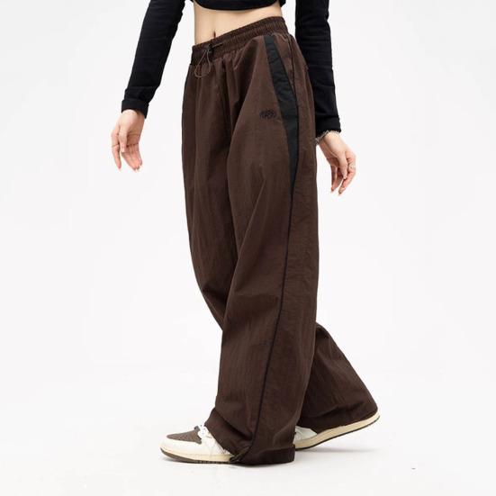 Zinnia - Women's Wide-Leg Track Pants with Drawstring Waist - photo 5