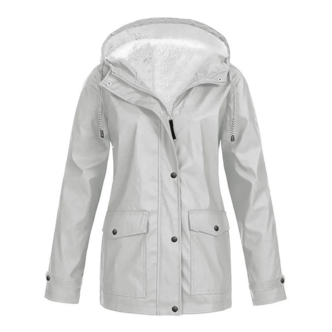 Sophie - Women's Windproof Hooded Rain Jacket (Plus Size Available)