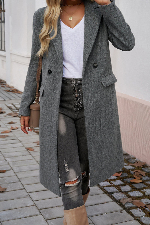 Ayvah - Women's Elegant Tailored Long Winter Coat