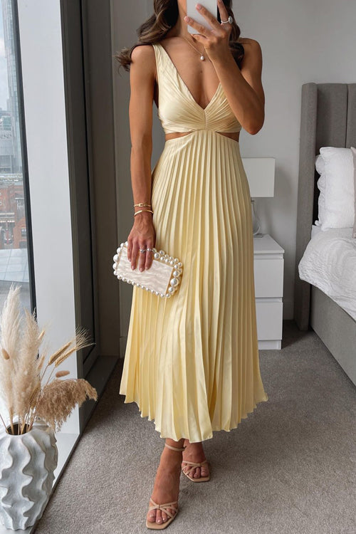 Abigail - Women's Pleated Evening Dress