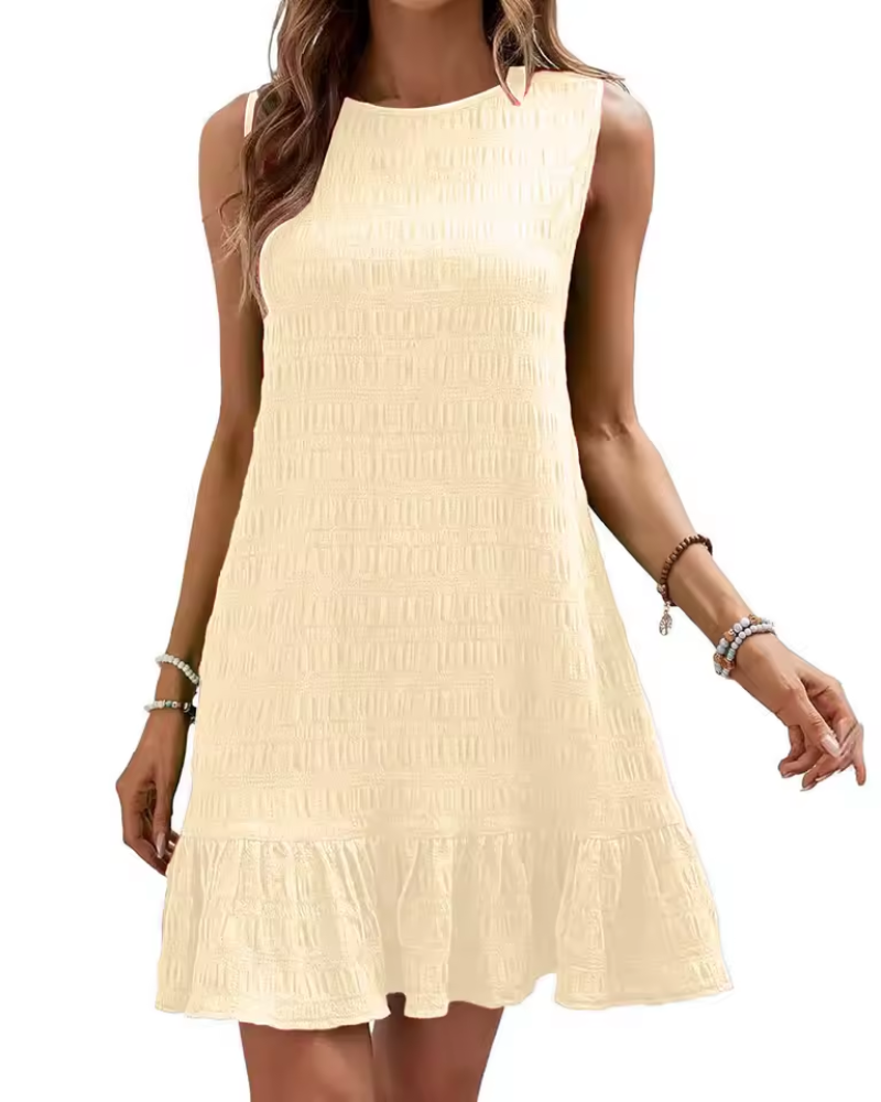 Luciana - Women's Textured Mini Dress