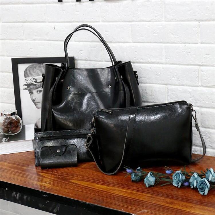 Georgia - Women's 4-Piece Vintage Bag Set