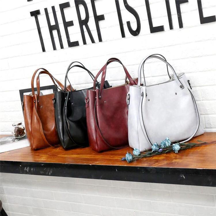 Georgia - Women's 4-Piece Vintage Bag Set