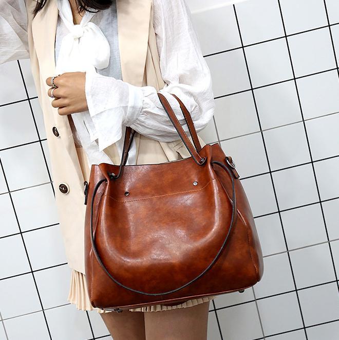 Georgia - Women's 4-Piece Vintage Bag Set