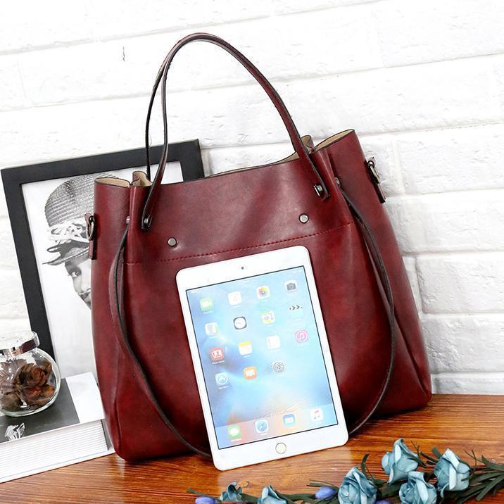 Georgia - Women's 4-Piece Vintage Bag Set