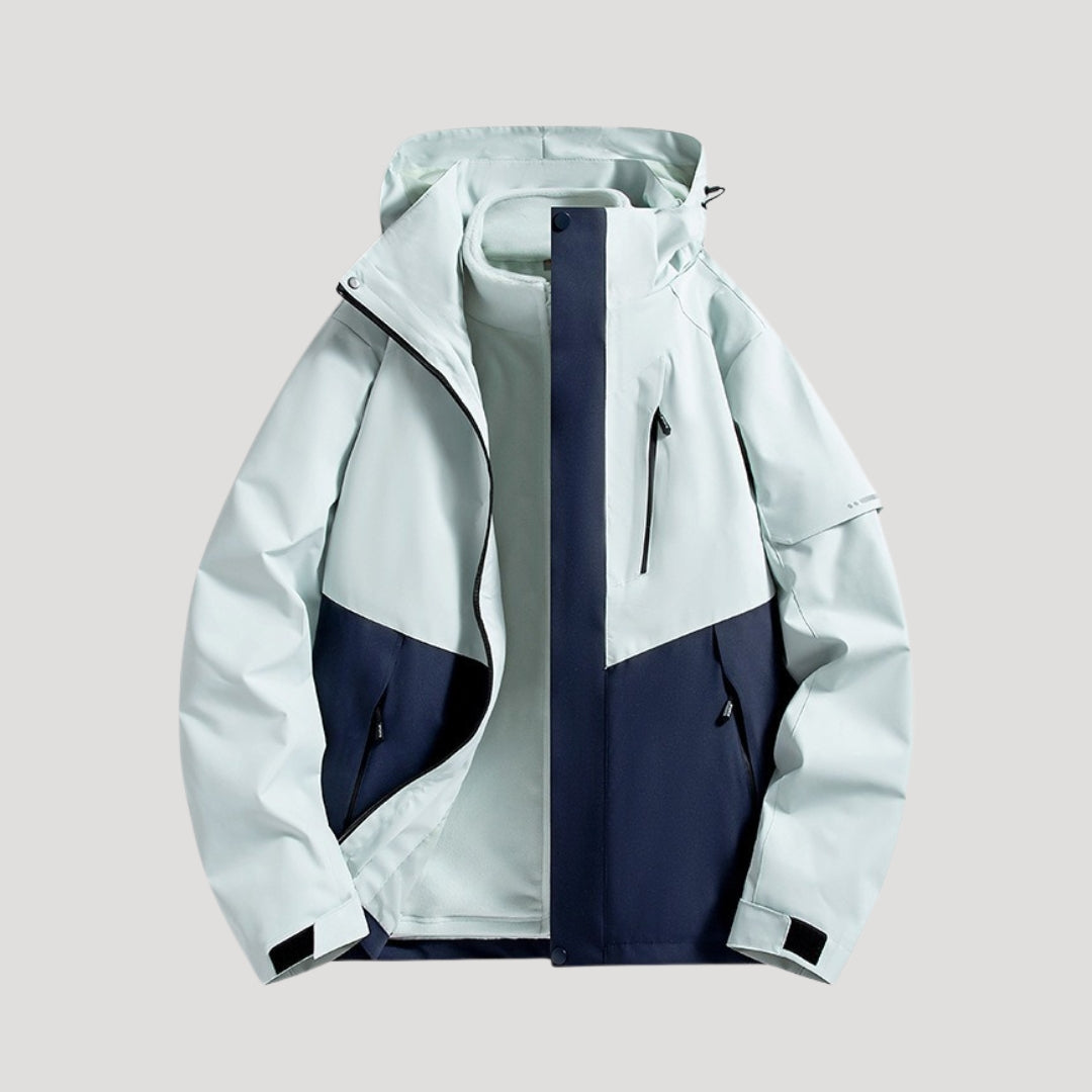 Petra - Women's Windbreaker with Hood – Navy