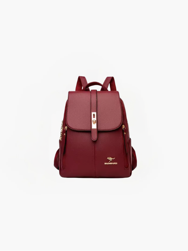 Nova - Women's Anti-theft PU leather backpack with RFID protection and stylish design