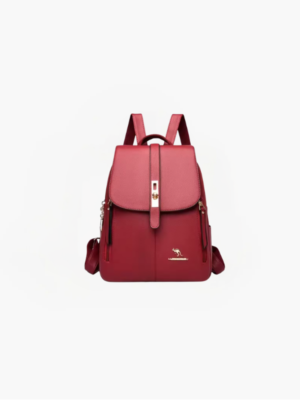 Nova - Women's Anti-theft PU leather backpack with RFID protection and stylish design