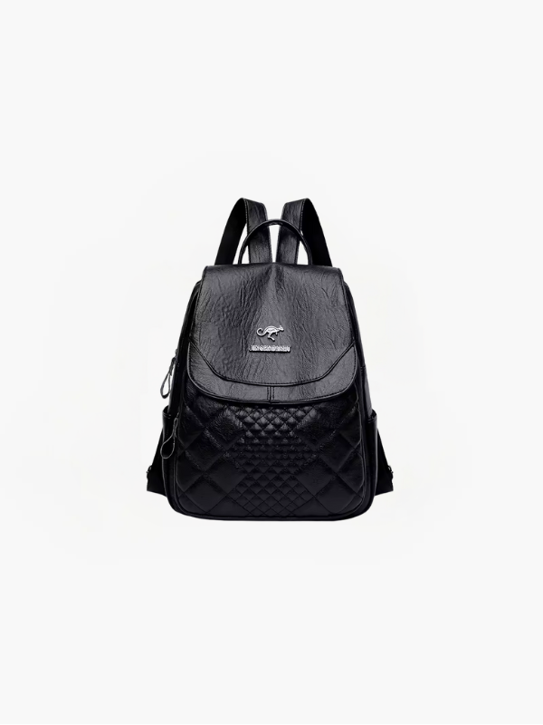 Luna - Women's Anti-Theft PU Leather Backpack with RFID Protection and Stylish Design