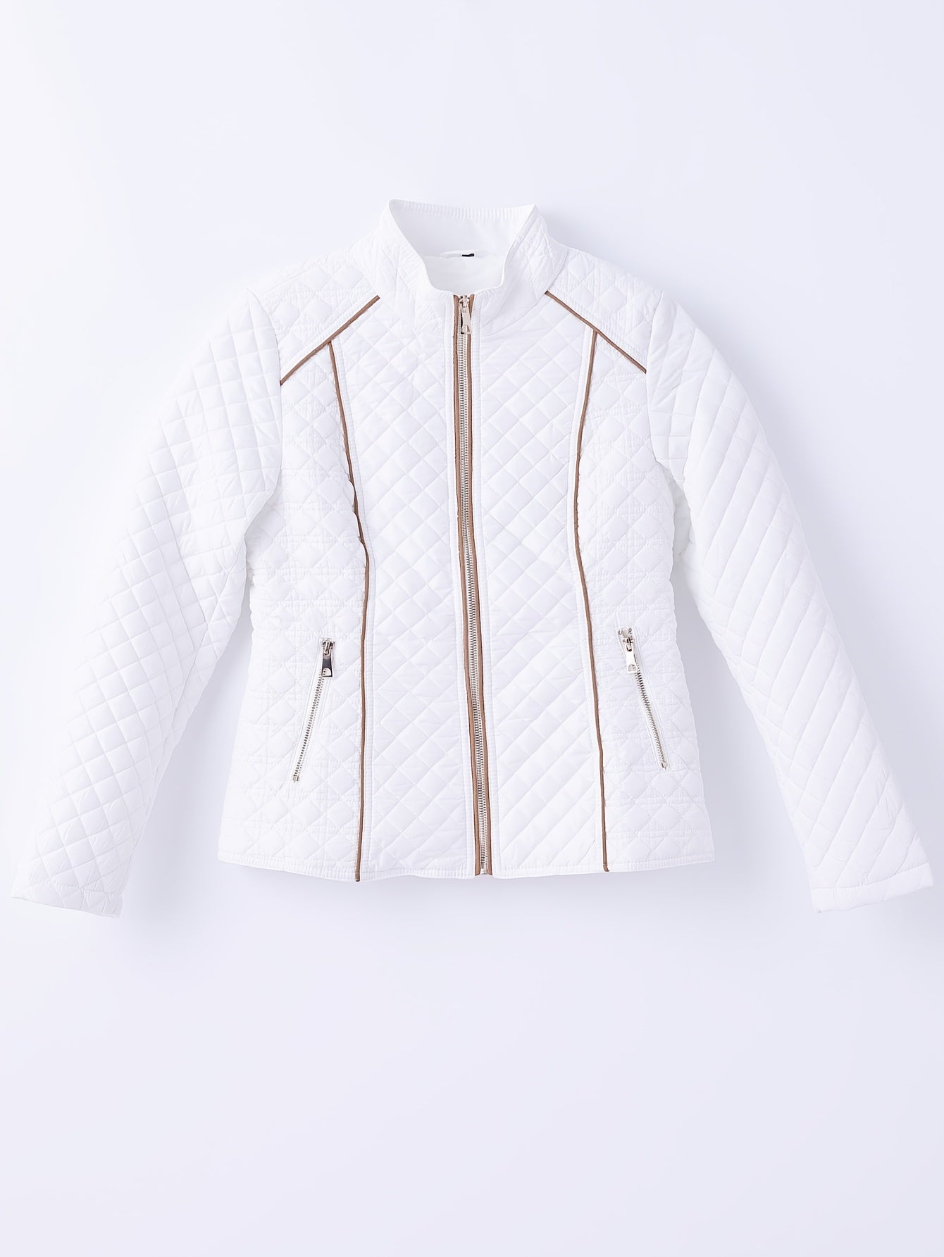 Linnea - Women's Quilted Jacket with Contrast Stitching