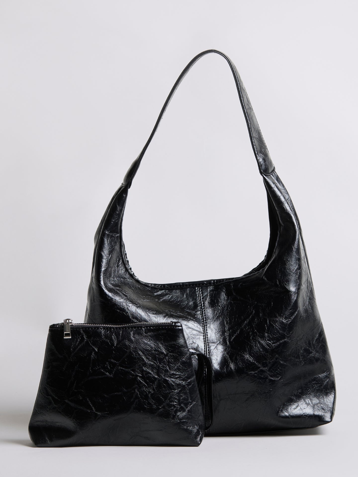 City Mood - Borsa tote effetto pelle morbida