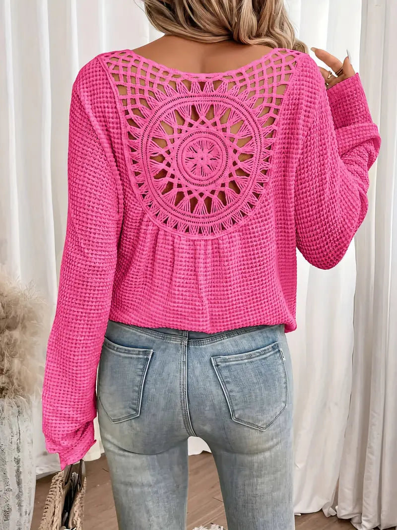 Miranda - Women's V-Neck Sweater