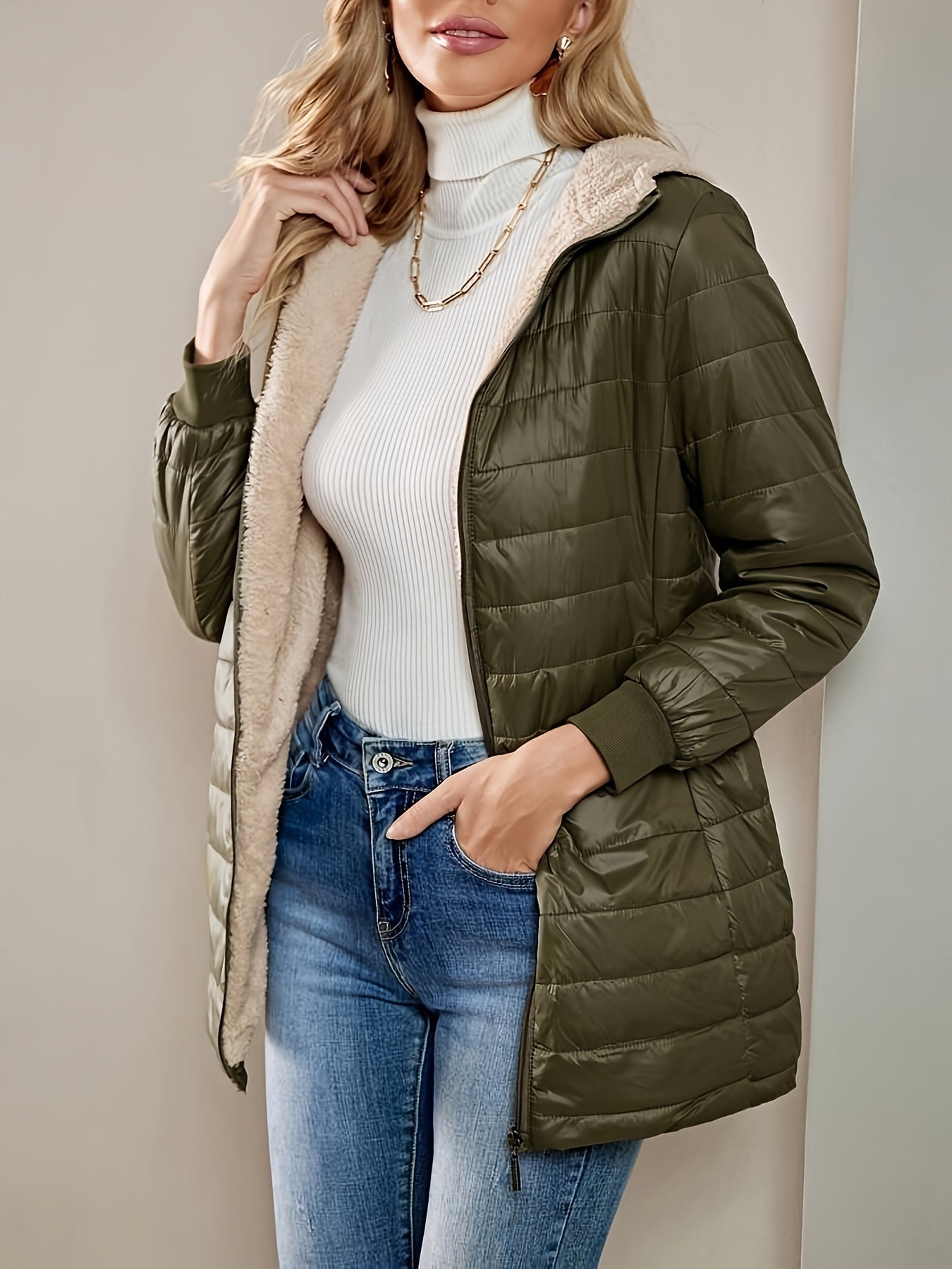 Addison - Women's Lightweight Puffer Jacket - photo 4