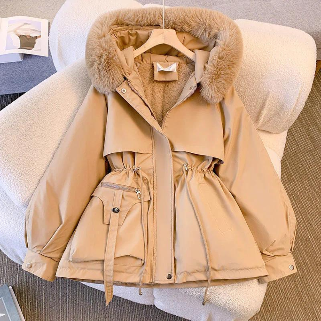 Brooke - Women's Fur-Collared Winter Jacket